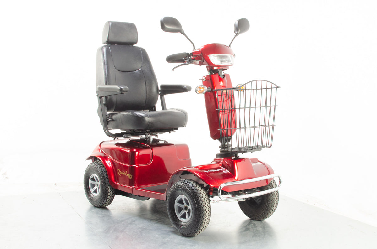 2011 Rascal Voyager 329LE Electric Mobility Scooter Used Second Hand 8mph Large Size Red
