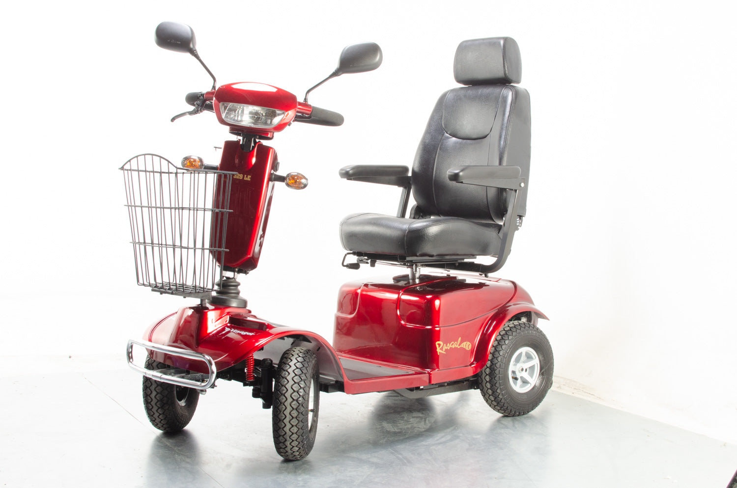 2011 Rascal Voyager 329LE Electric Mobility Scooter Used Second Hand 8mph Large Size Red