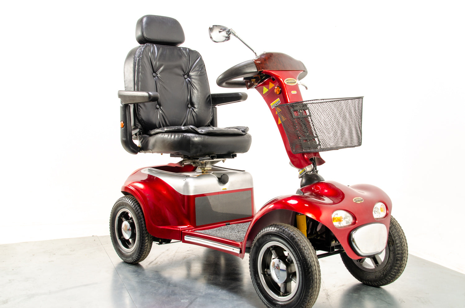 Shoprider Cordoba Off-Road All-Terrain Used Mobility Scooter Large 8mph Roma Red 13466