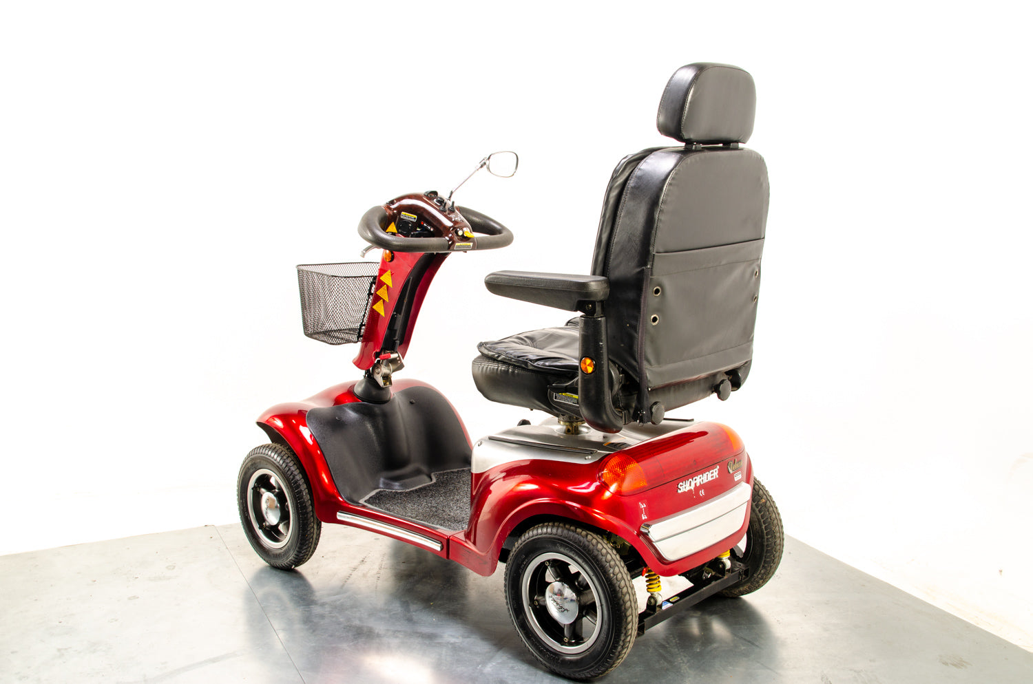 Shoprider Cordoba Off-Road All-Terrain Used Mobility Scooter Large 8mph Roma Red 13466