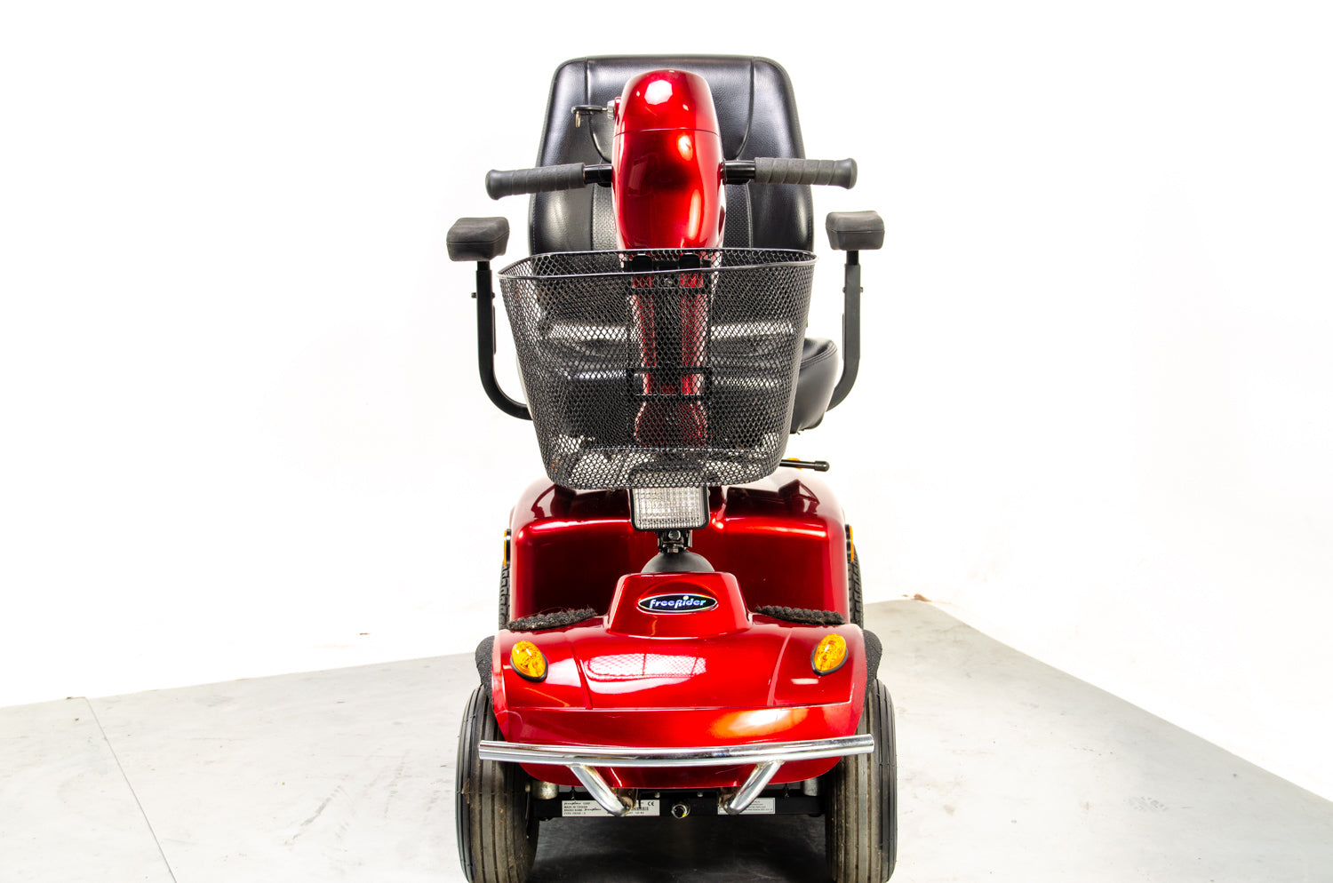 Freerider Mayfair 4 All-Terrain Used Mobility Scooter 4mph Red Pavement