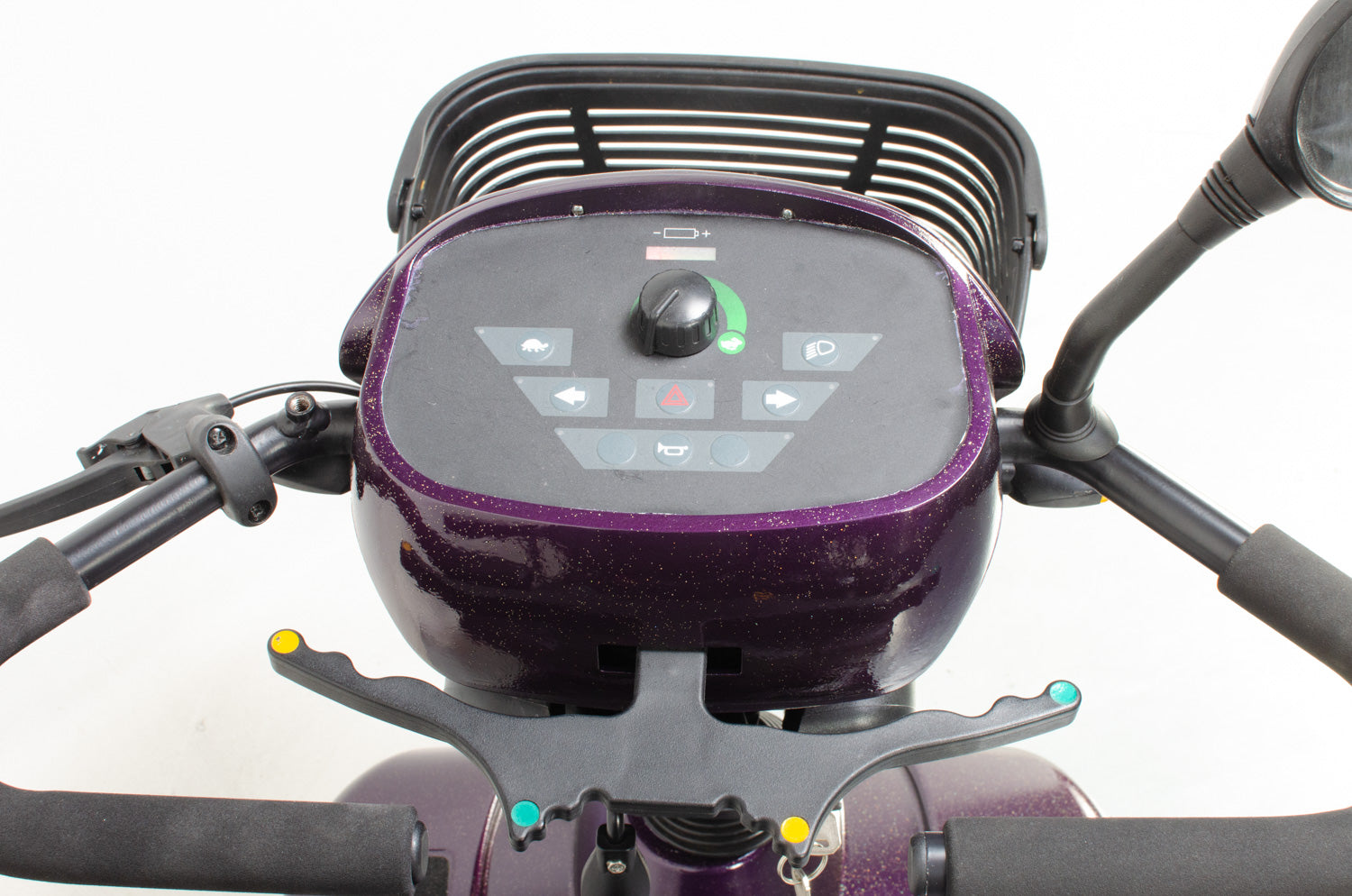 2018 Sunrise Medical Sterling S425 Electric Mobility Scooter Used Second Hand 8mph Mid Size Holographic Purple