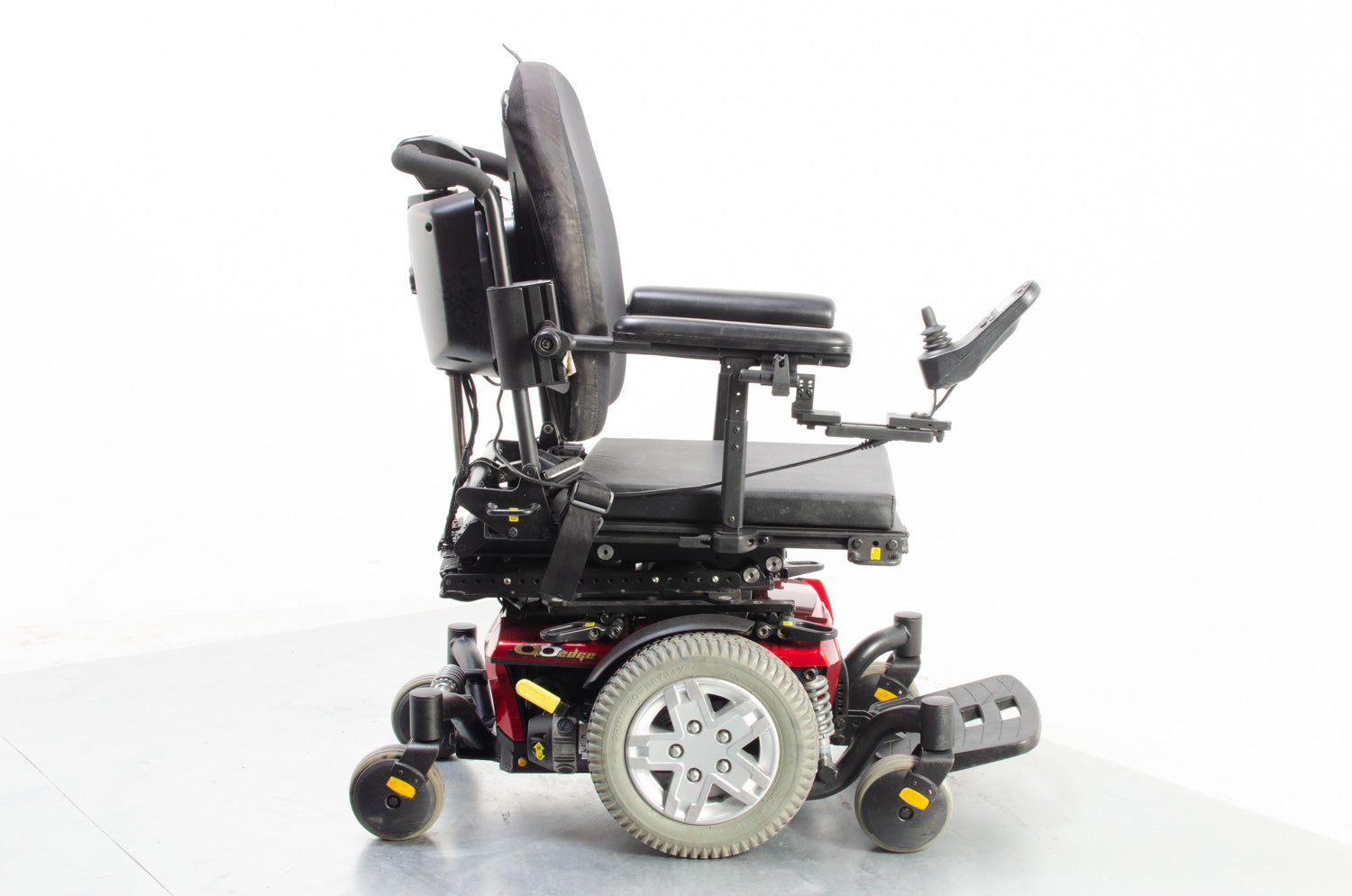 2015 Pride Quantum Q6 Edge Electric Wheelchair Powerchair Power Tilt Recline 4mph Used Red