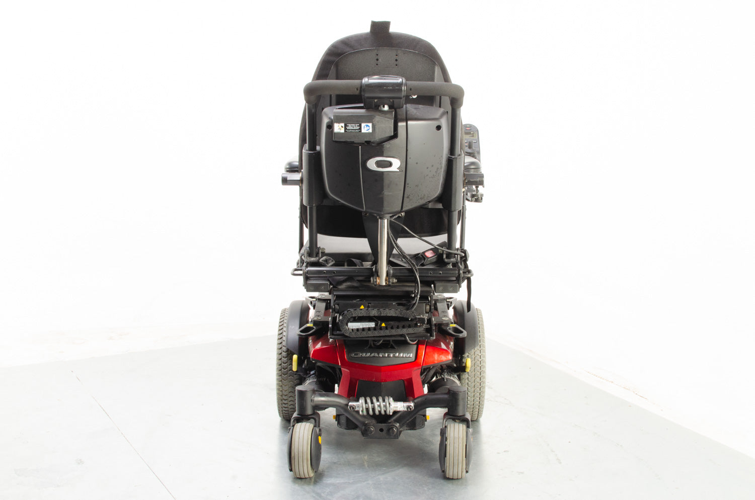 2015 Pride Quantum Q6 Edge Electric Wheelchair Powerchair Power Tilt Recline 4mph Used Red