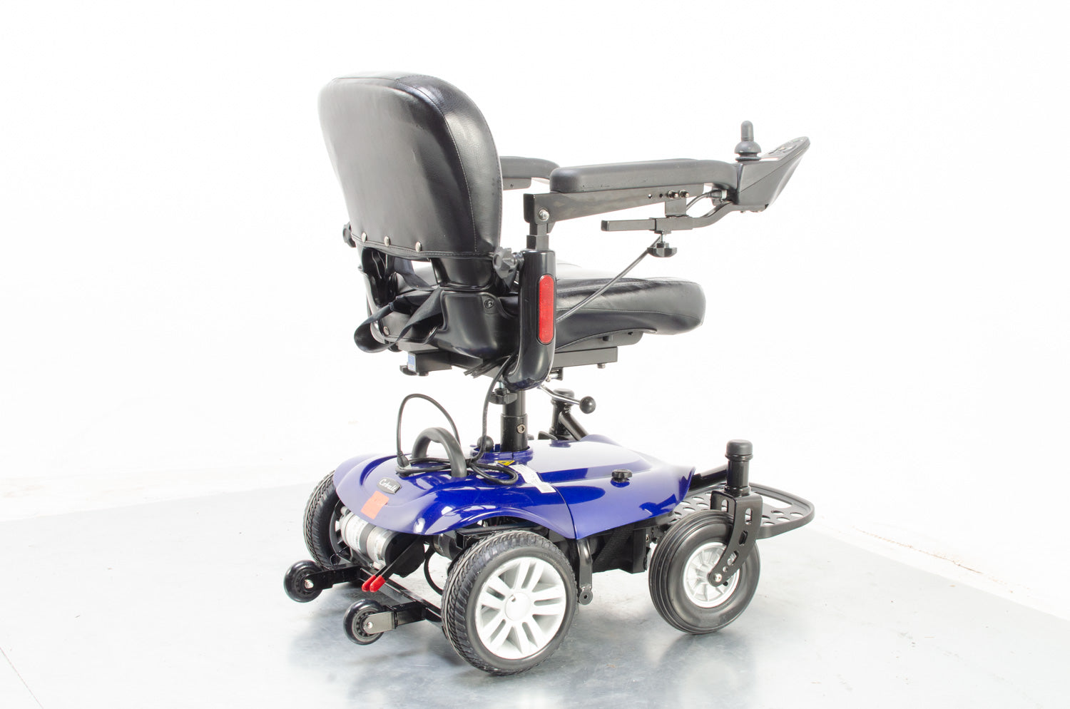 2016 Drive Cobalt Electric Wheelchair Powerchair in Blue 4mph Indoor