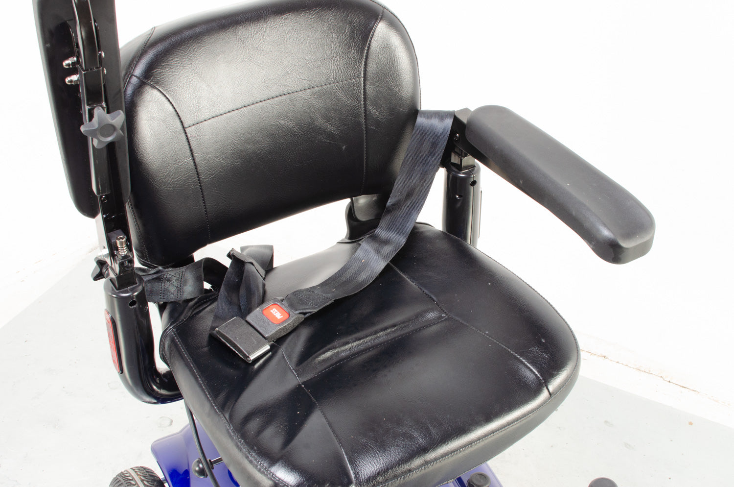 2016 Drive Cobalt Electric Wheelchair Powerchair in Blue 4mph Indoor