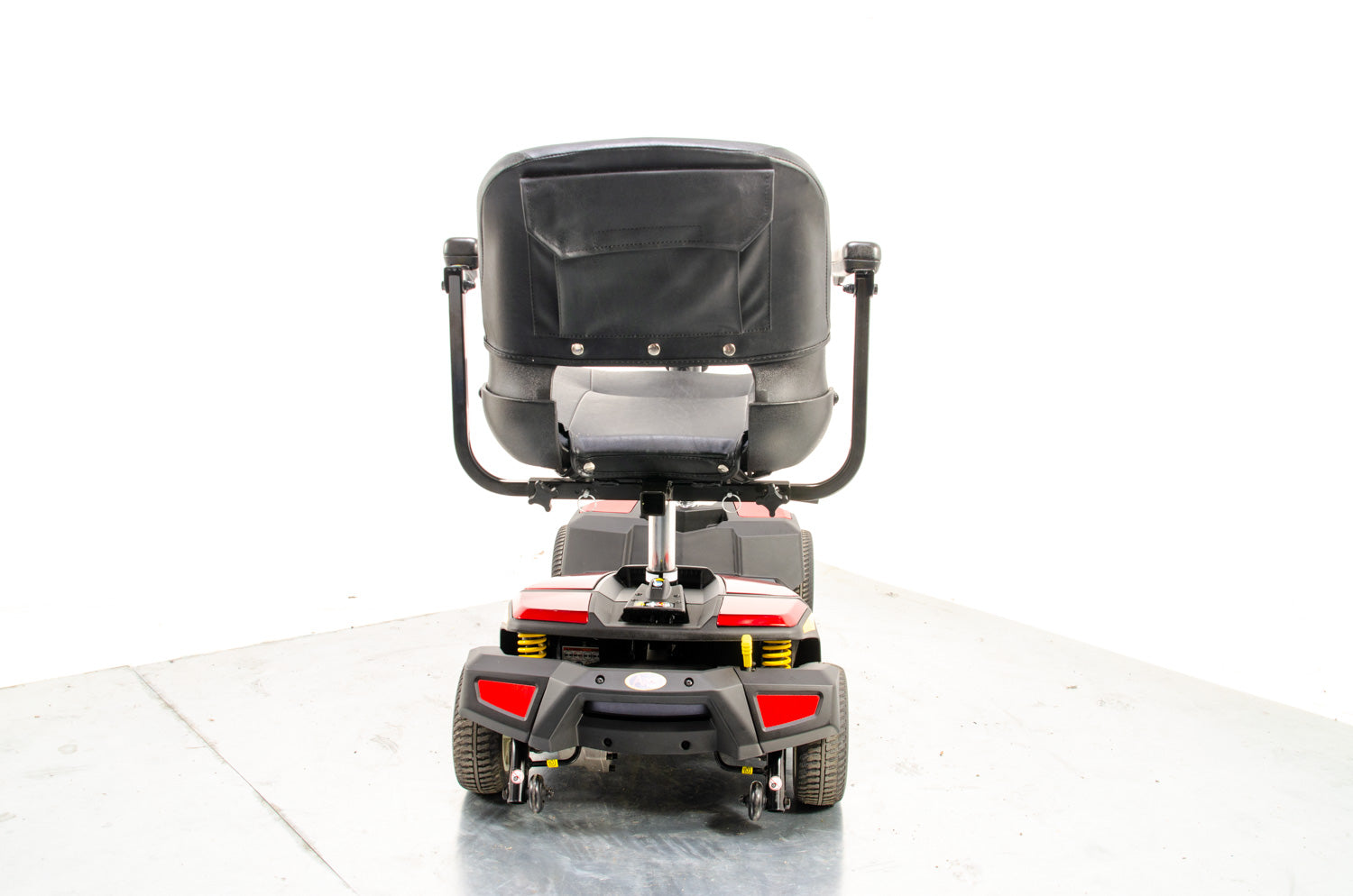 Pride Apex Rapid Used Mobility Scooter Transportable Small Lightweight Boot Suspension Red