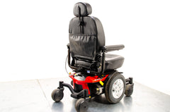 Pride Jazzy J600ES Used Electric Wheelchair Powerchair Indoor Outdoor Suspension Red