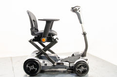 Drive Knight Electrofold Remote Folding Mobility Scooter Laser Guidance Silver Transportable
