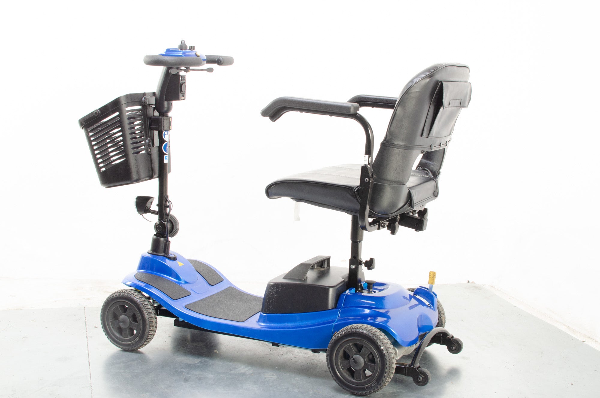 2018 One Rehab Liberty Vogue 4mph Mobility Boot Scooter with Suspension in Blue