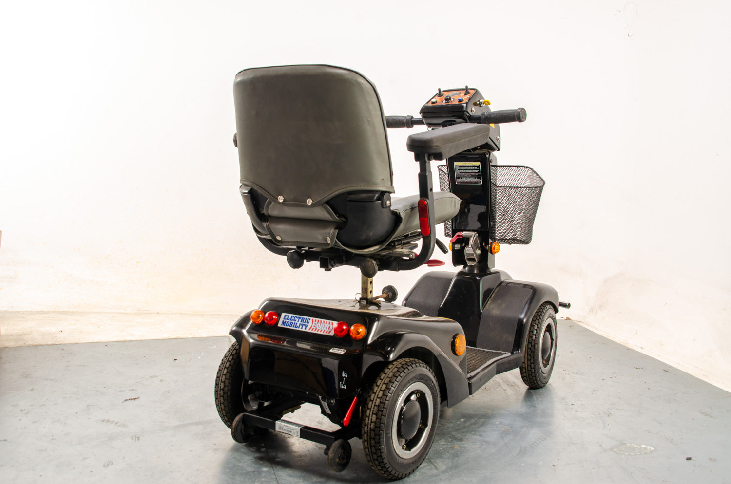 Rascal 388XL All-Terrain Used Electric Mobility Scooter 6mph Road Pavement Suspension Black