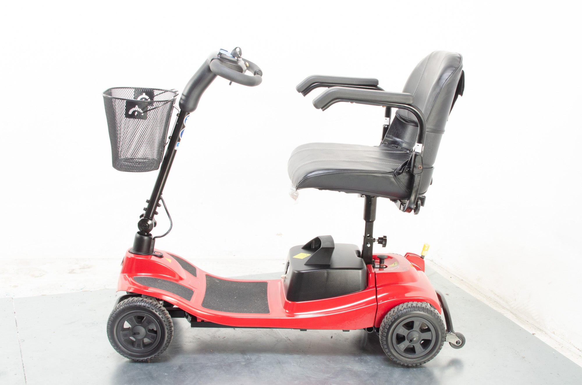 2018 KR Liberty from One-Rehab 4mph Small Electric Mobility Boot Scooter in Red