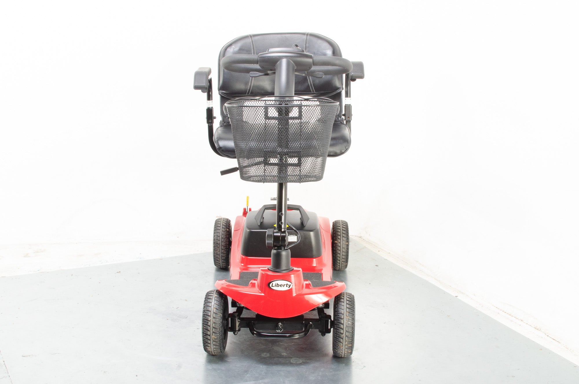 2018 KR Liberty from One-Rehab 4mph Small Electric Mobility Boot Scooter in Red