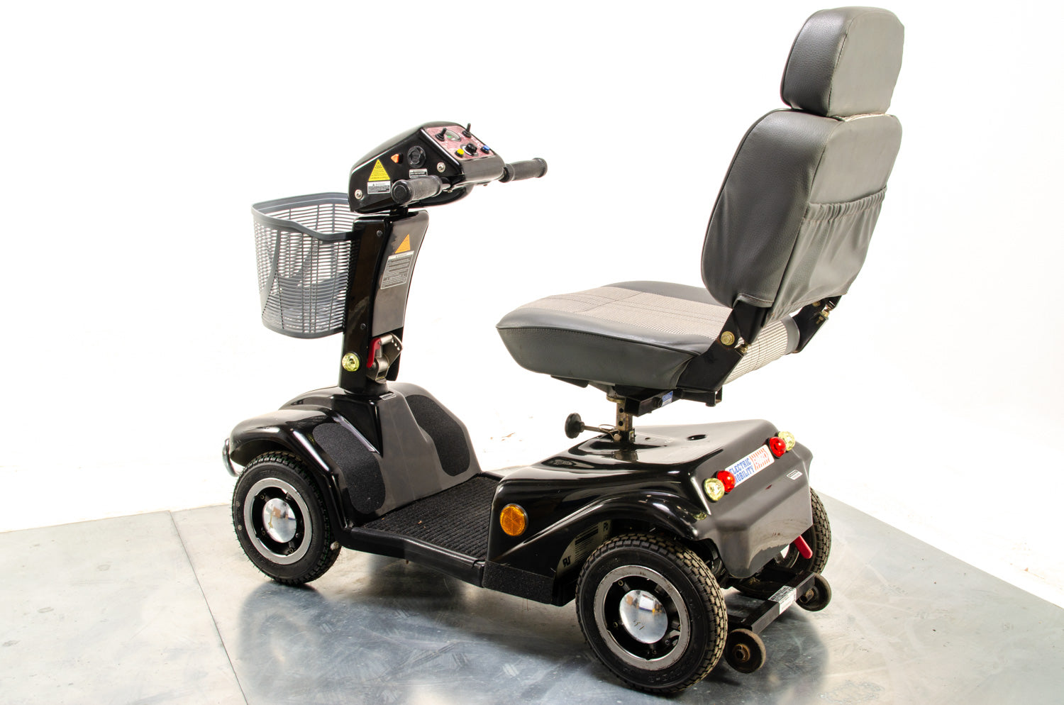 Rascal 388XL All-Terrain Used Electric Mobility Scooter 6mph Road Pavement Suspension Black 13481