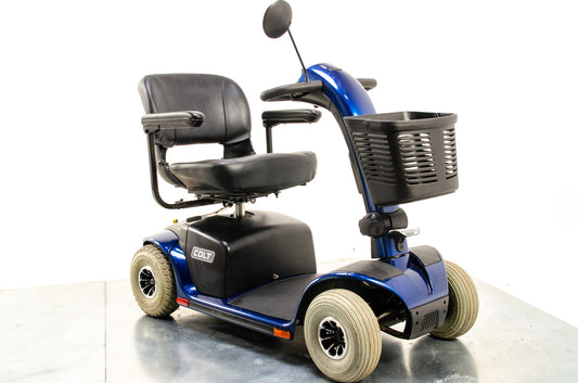 Pride Colt Plus 4mph Mid Size Transportable Mobility Boot Scooter Blue 13621 1500