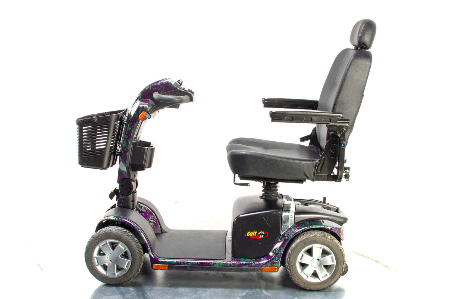Pride Colt Deluxe 2.0 Electric Mobility Scooter Used Transportable Folding 6mph Road Pavement