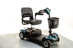 Rascal Vista DX Used Electric Mobility Scooter Transportable Heavy Duty Folding Suspension Oxford Blue