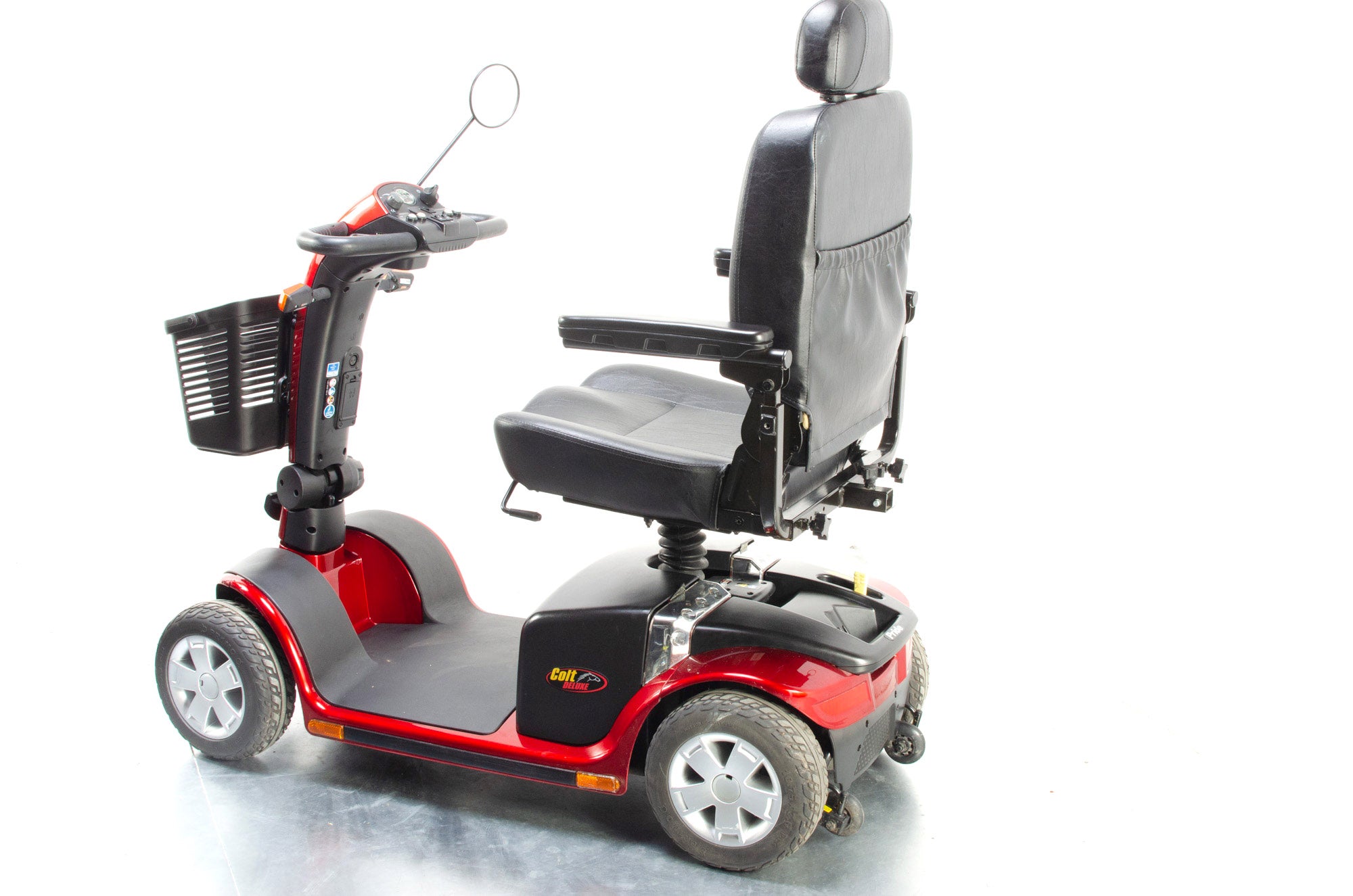 Pride Colt Deluxe Electric Mobility Scooter Used Transportable Folding 6mph Road Pavement