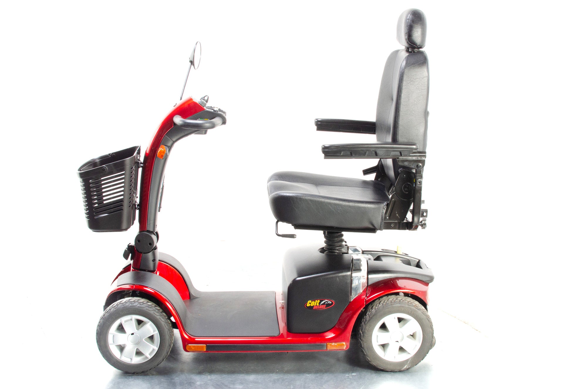 Pride Colt Deluxe Electric Mobility Scooter Used Transportable Folding 6mph Road Pavement