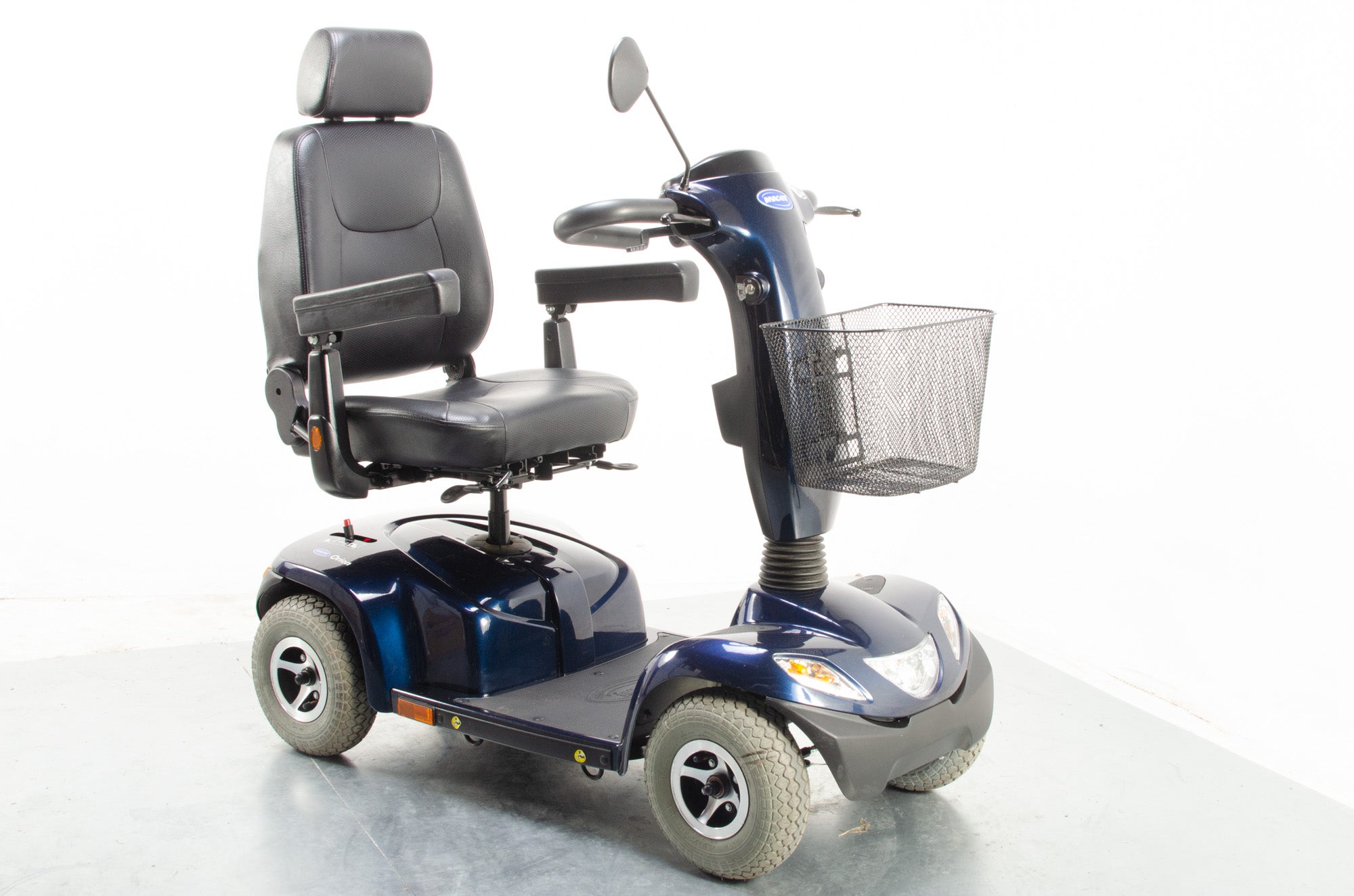 2011 Invacare Orion Electric Mobility Scooter 8mph Mid Size Blue
