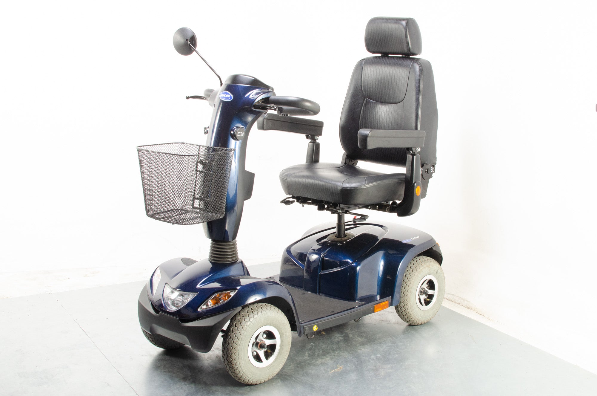 2011 Invacare Orion Electric Mobility Scooter 8mph Mid Size Blue