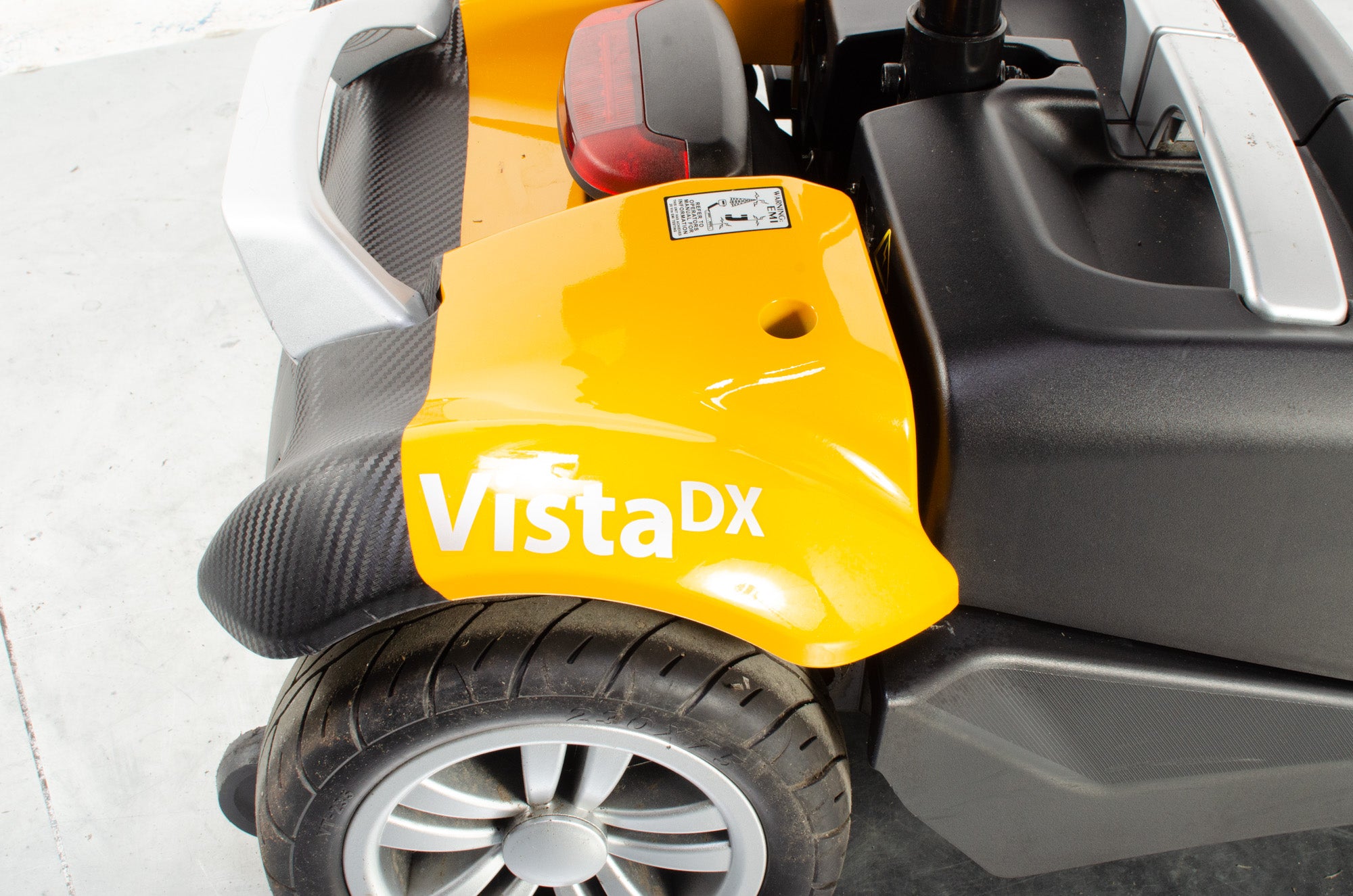 Rascal Vista DX Used Electric Mobility Scooter Transportable Heavy Duty Folding Suspension