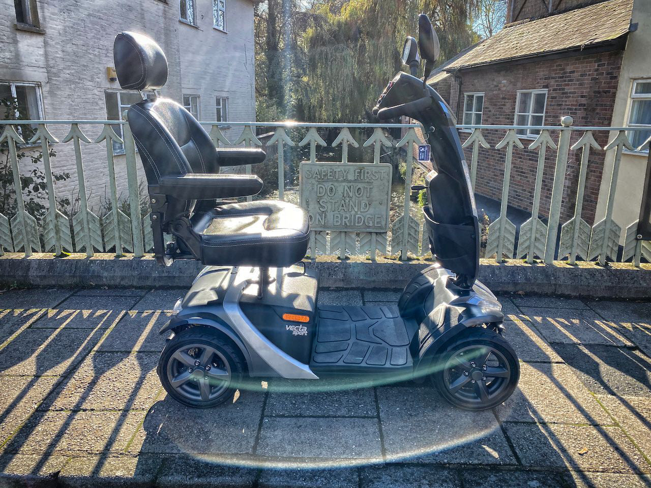 Rascal Vecta Sport Compact Used Electric Mobility Scooter 8mph Max Grip Suspension