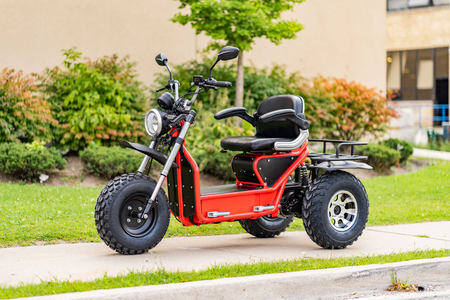 Invader Ultimate All-Terrain Off-Road All Wheel Drive Trike Mobility Scooter Road Legal