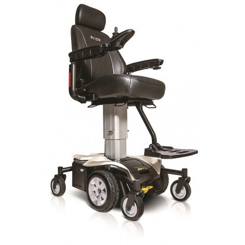 Pride Jazzy Air Electric Wheelchair Powerchair 4mph Riser in White