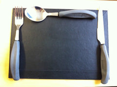Disabled Cutlery Set Easy Grip Large Handle Knife Fork Spoon Lifestyle Essential Eating Utensil