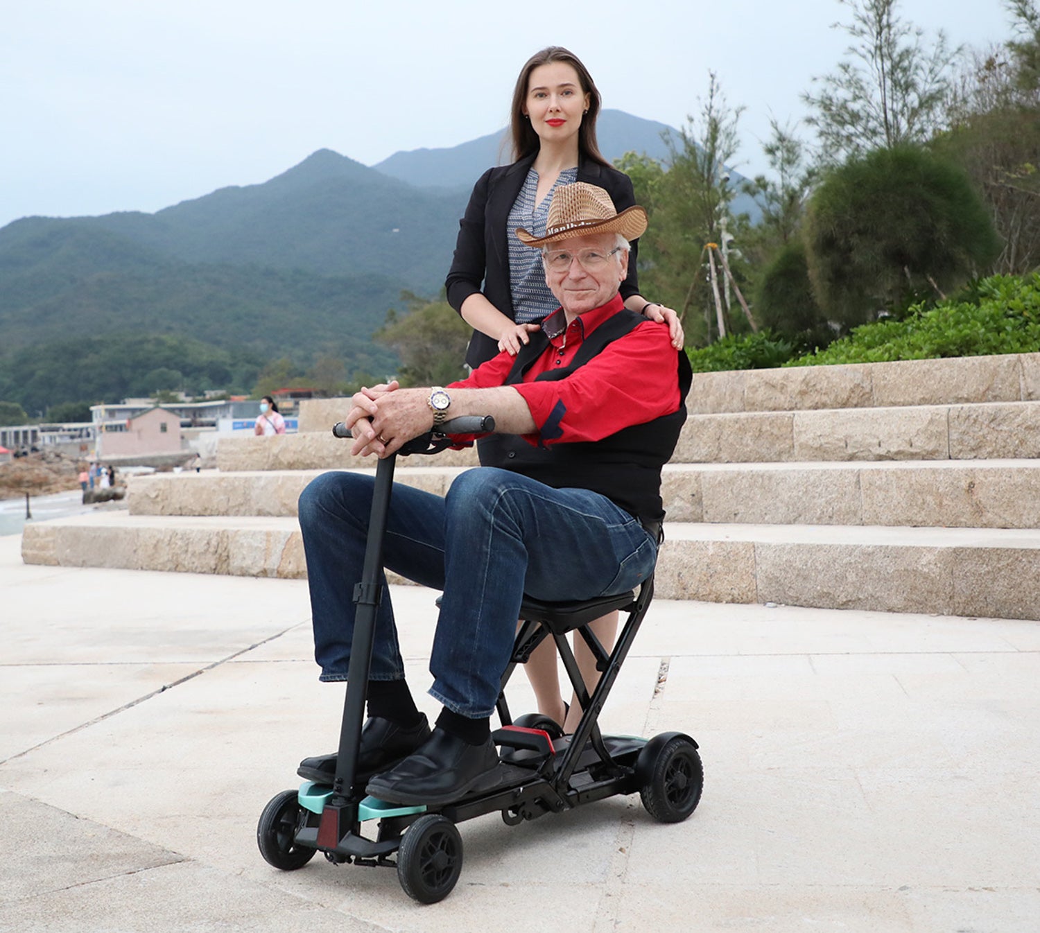 Drive Autofold Elite Folding Mobility Scooter with Suspension