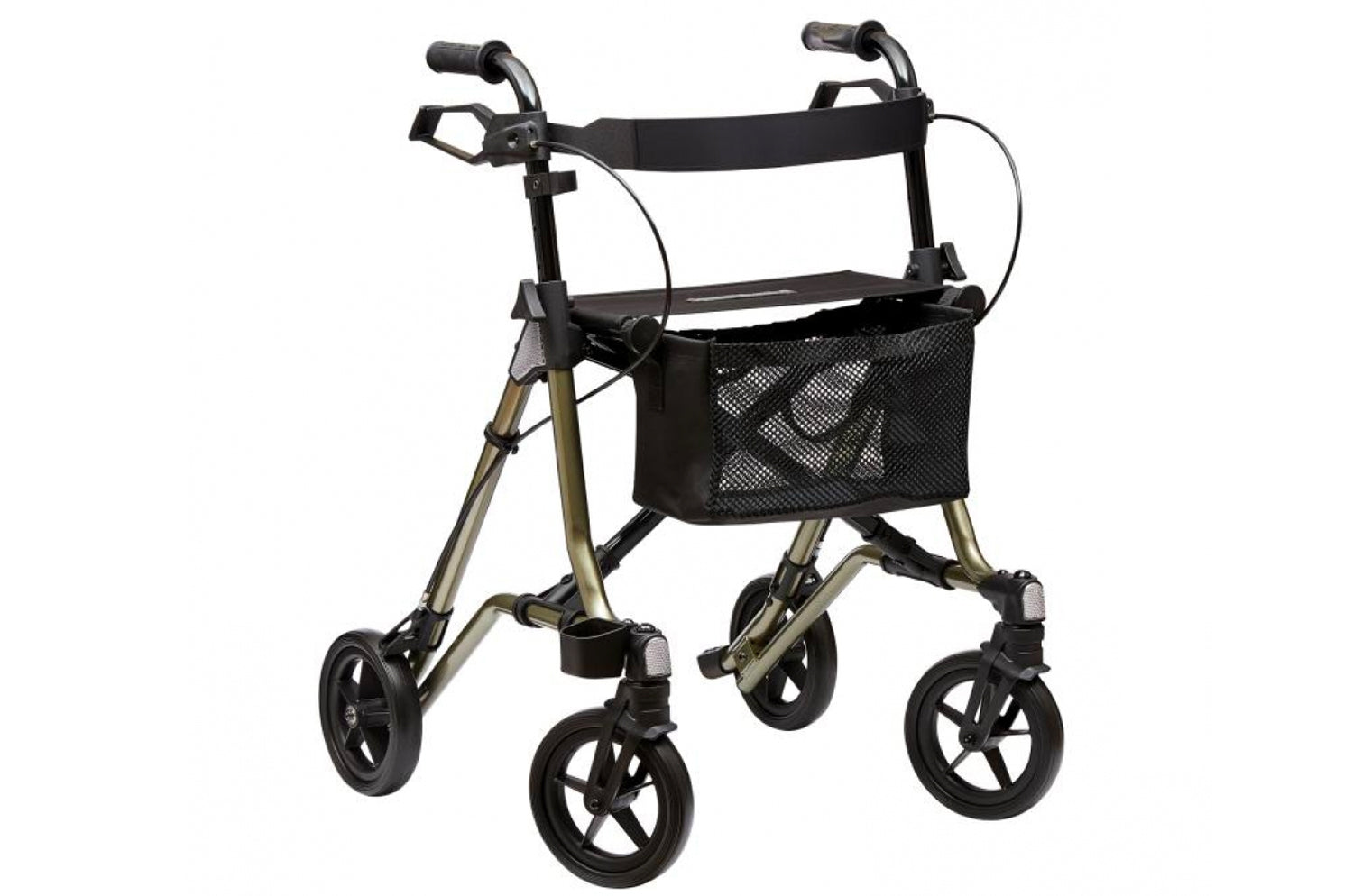 Dietz Taima M-GT Lightweight Aluminium Rollator Foldable with Back Strap and Bag