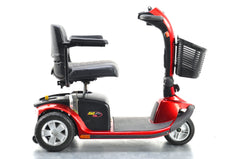 Pride Colt Twin 4mph Class 2 Mobility Scooter 3 Wheel in Red