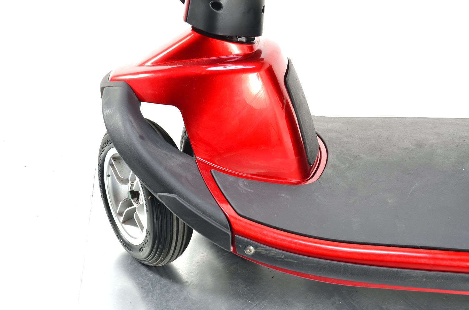 Pride Colt Twin 4mph Class 2 Mobility Scooter 3 Wheel in Red