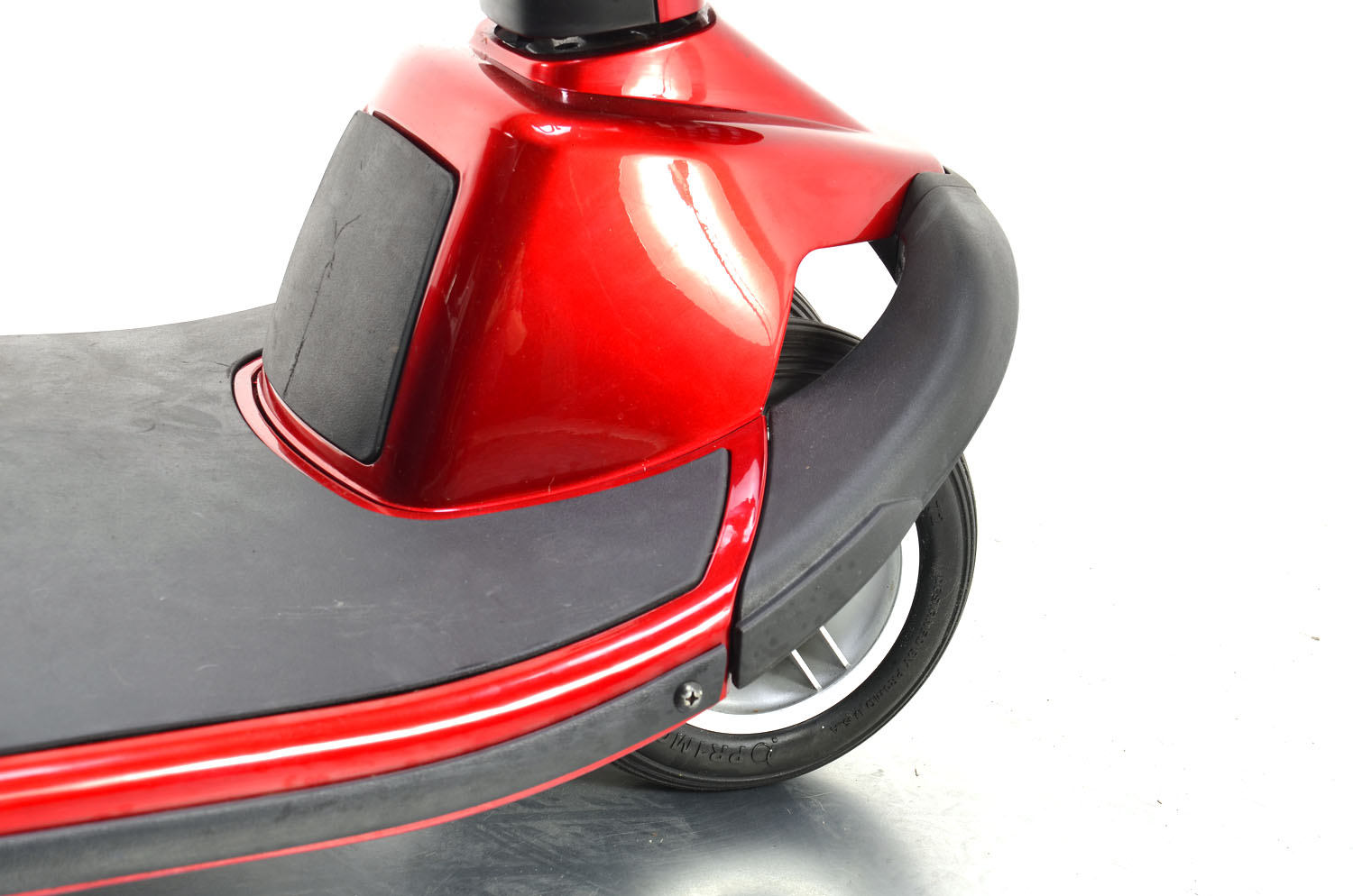 Pride Colt Twin 4mph Class 2 Mobility Scooter 3 Wheel in Red