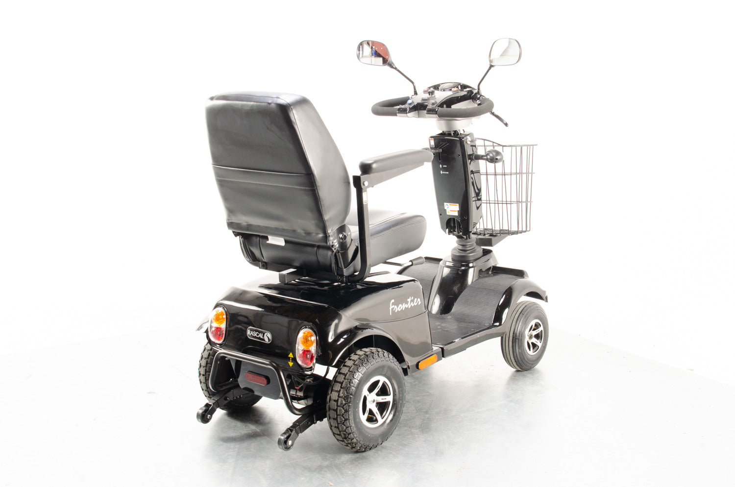 Rascal Frontier 8mph Mid Size Mobility Scooter From Electric Mobility in Black