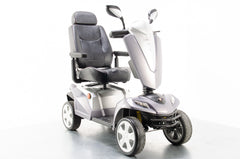 Kymco Maxer 8mph Large All Terrain Mobility Scooter in Metallic Grey Excellent Condition