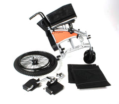18" Van Os G-EXPLORER Wheelchair All Terrain Self Propelled Lightweight