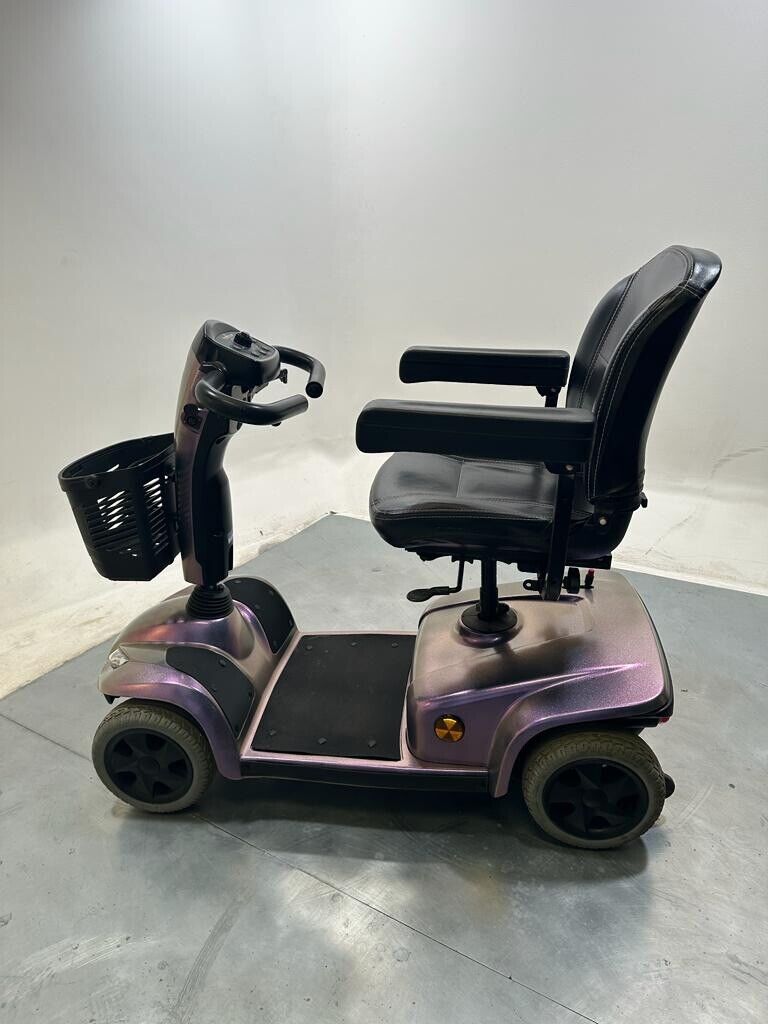 Invacare Leo Mobility Scooter Pavement Comfy Pneumatic Tyres Purple
