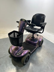 Invacare Leo Mobility Scooter Pavement Comfy Pneumatic Tyres Purple