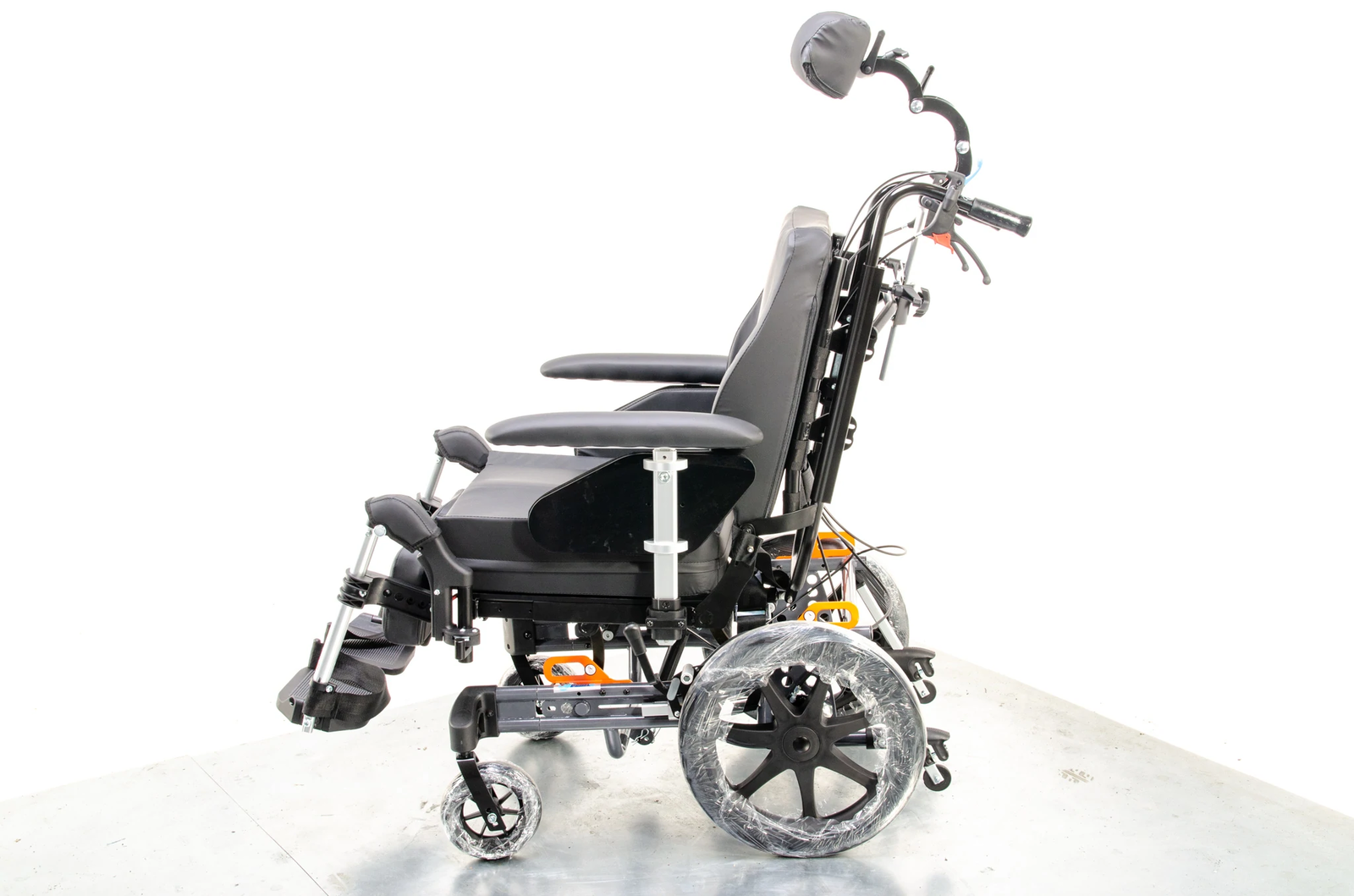 Ultimate Healthcare Gravity II Tilt in Space Attendant Manual Posture Wheelchair - Rea Azalea Clematis