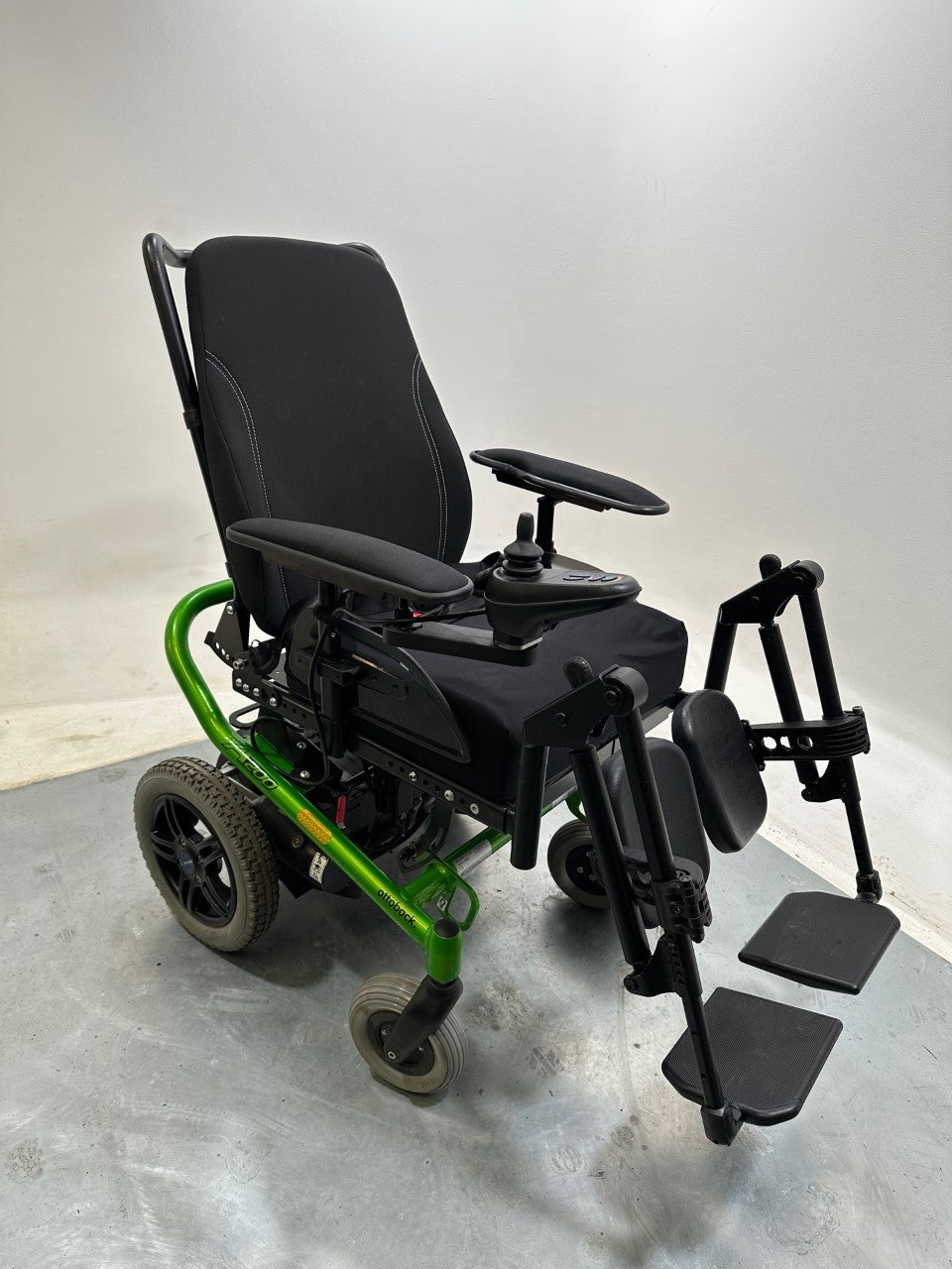 Ottobock A200 Powerchair Electric Wheelchair RWD Green All-Terrain