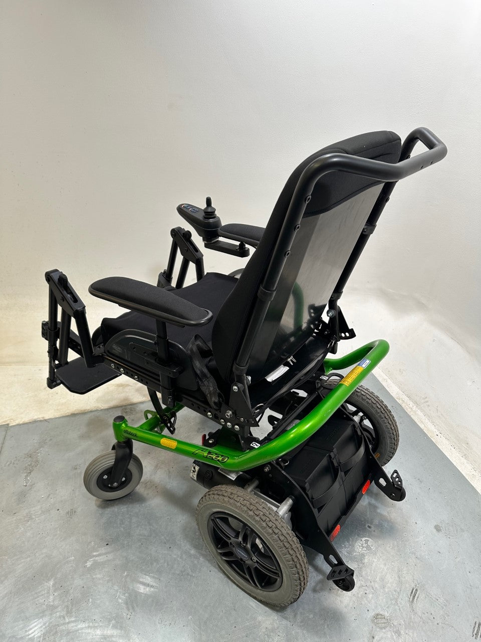 Ottobock A200 Powerchair Electric Wheelchair RWD Green All-Terrain